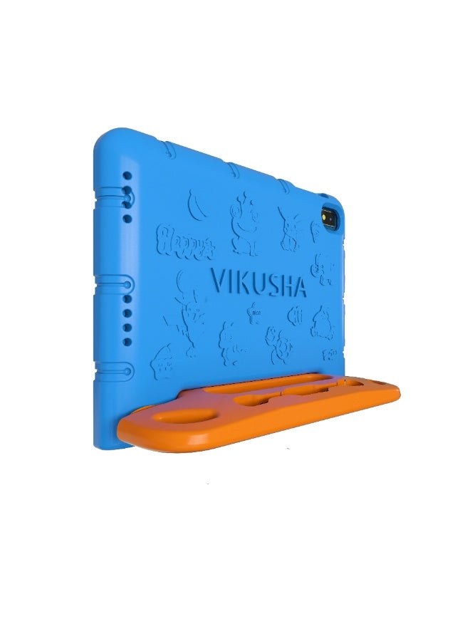 VIKUSHA V-N7 4GB RAM+64GB Wi-Fi  8 -Inch  BLUE KIDS TABLET WITH EVA COVER - Image 5