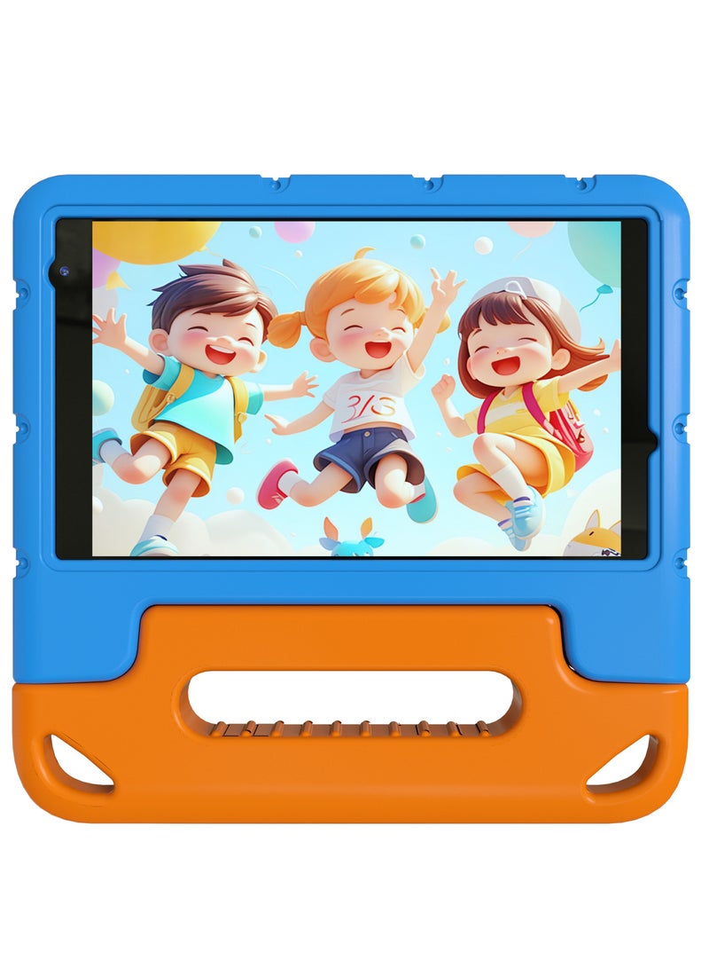 VIKUSHA V-N7 4GB RAM+64GB Wi-Fi  8 -Inch  BLUE KIDS TABLET WITH EVA COVER - Image 1