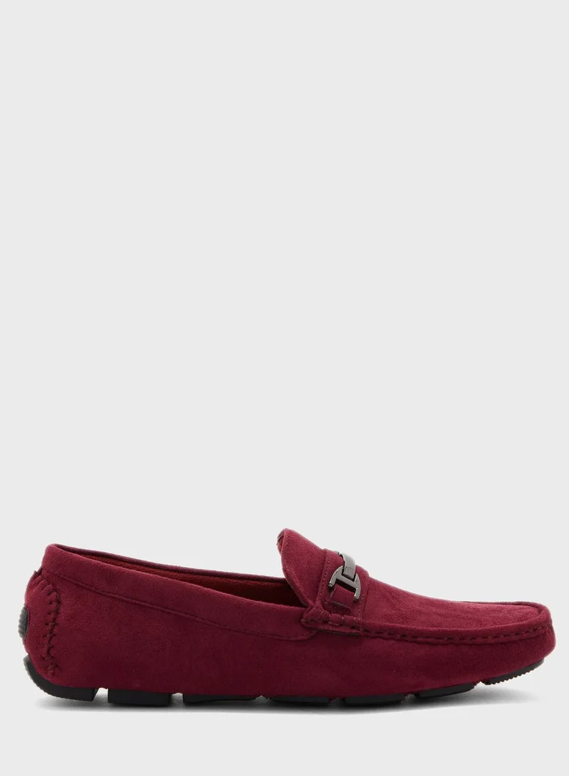 روبرت وود Faux Suede Moccasins
