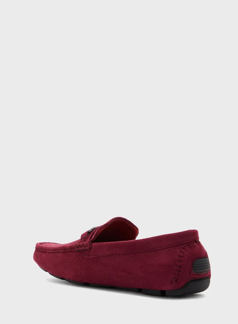 روبرت وود Faux Suede Moccasins