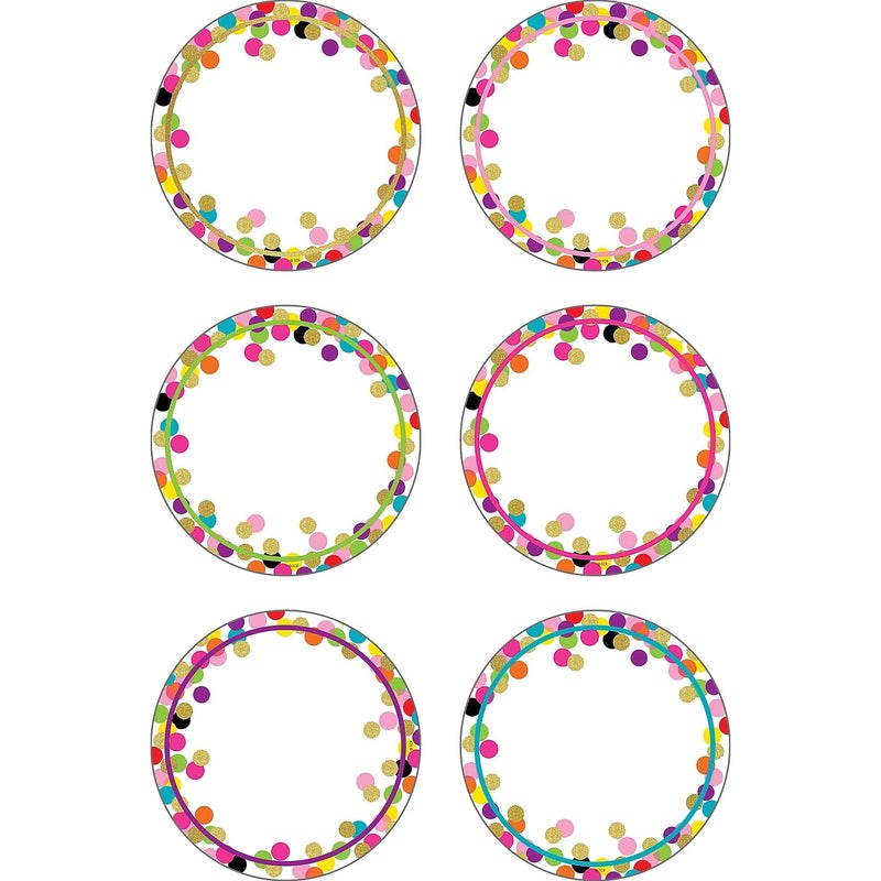 Teacher Created Resources Confetti Accents TCR5882 - Image 2