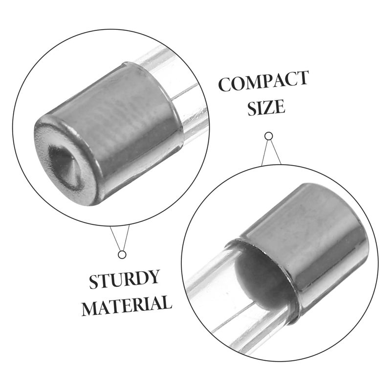 100 قطعة مجموعة صمامات زجاجية لدوائر السيارات صمامات كهربائية مقاومة للحرارة العالية - Image 4
