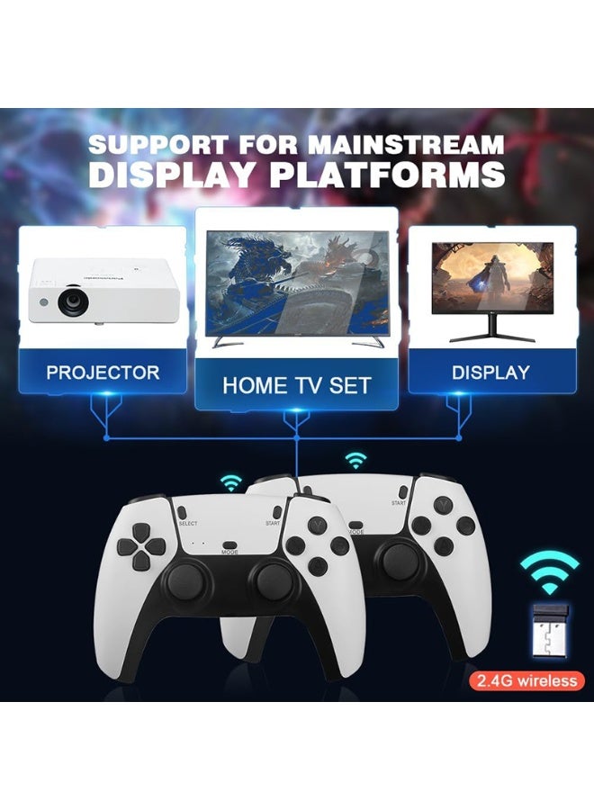 Game Stick,Mini TV Handheld Video Game Console,64G 20000+ Retro Games, Wireless Gamepads ,HD Output ,Two-player for PS1 Etc - Image 3