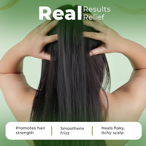 Navyug Anti-Dandruff Hair Oil for Men & Women 60ml| Ayurvedic Scalp Treatment Oil with Neem, Tea Tree & Natural Herbs | Fights Dandruff, Itchy Scalp & Hair Fall | Paraben-Free, Non-Sticky Formula - Image 5