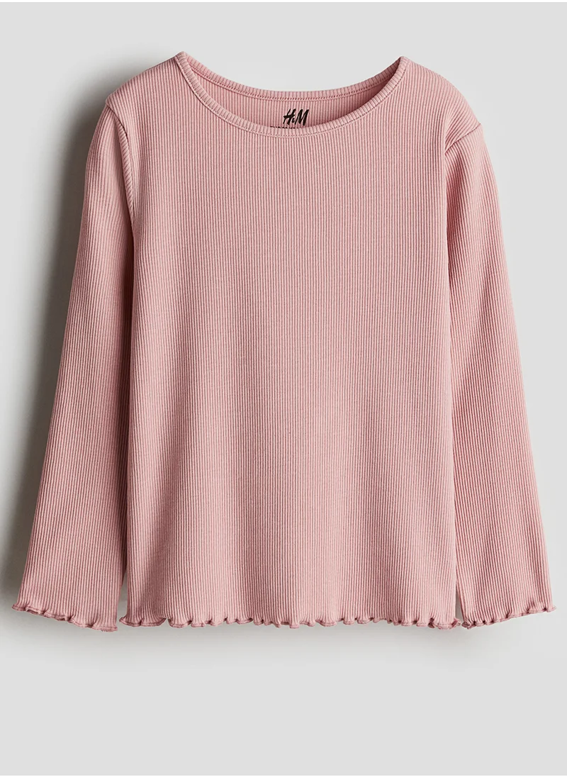 H&M Long-Sleeved Jersey Top