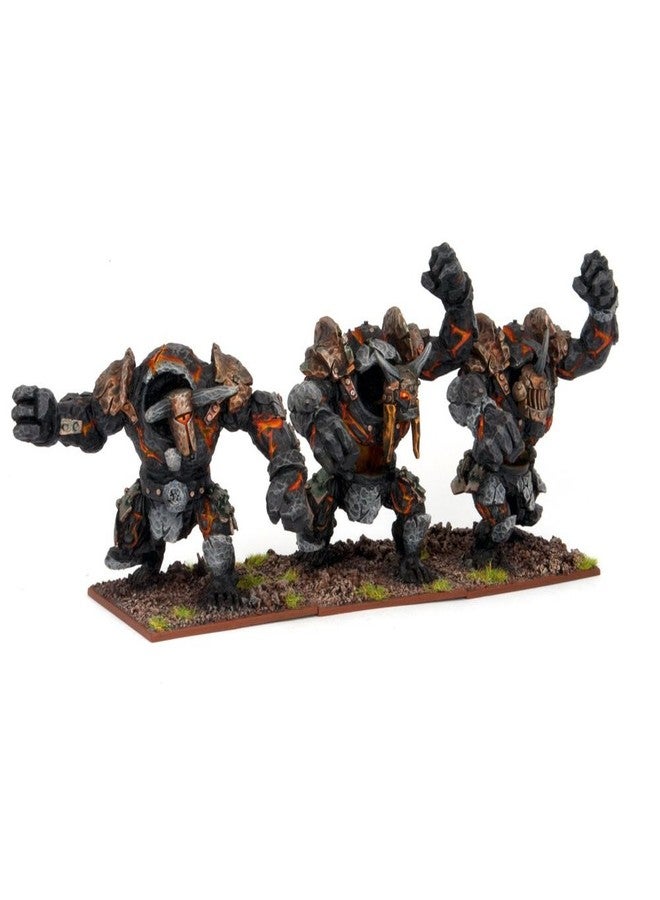 Mantic Abyssal Dwarf Lesser Obsidian Golem Troop - Image 2
