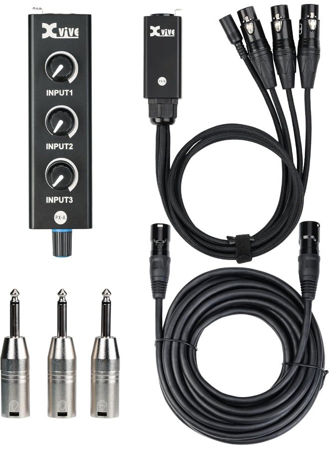 XVIVE PORTABLE 3-CHANNEL PERSONAL MIXER - Image 1