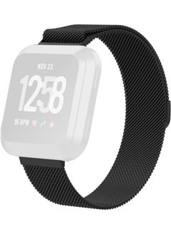 Lite Milanese Watch Strap For Fitbit Versa 2 / Black