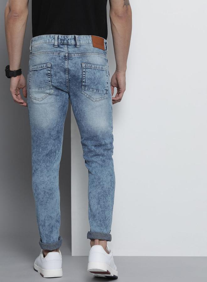 The Indian Garage Co Men Mid Rise Distressed Jeans - Image 3