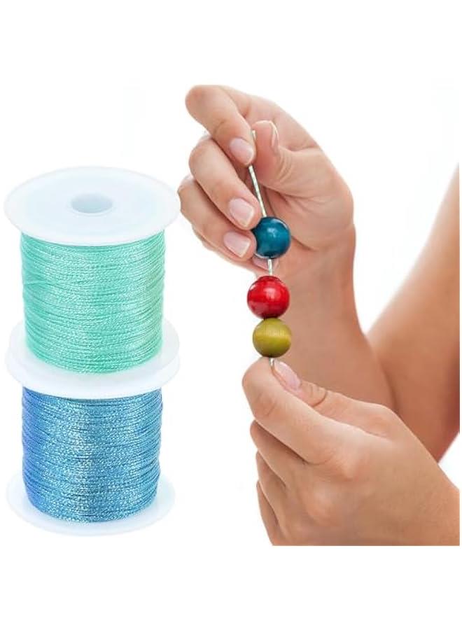 FYLX 6 Lanyard Rolls for Bracelet Crafting Waxed Polyester Cord Jewelry Making Rope Ideal for DIY Friendship Bracelets - Image 5