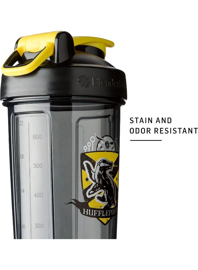 Blender Bottle Harry Potter Pro Series 28-Ounce Shaker Bottle, Bolt & Glasses