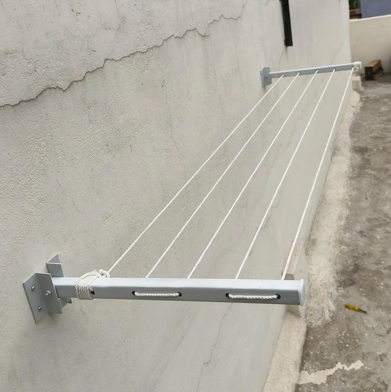 APPLICE Wall Attached Cloth Drying Stand Drying Rack for Efficient Cloths Stand for Drying SpaceSaving Cloth Dryer Stand Cloth Stand for Drying Clothes Foldable - Image 1