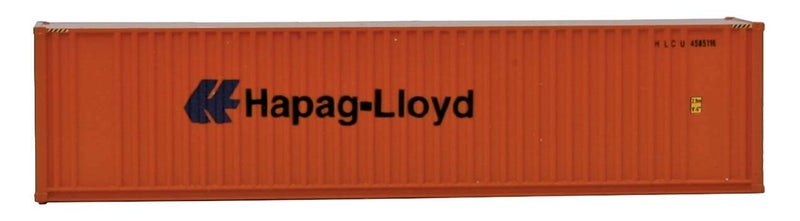 Walthers SceneMaster N Scale Model of Hapag Lloyd 40' Hi Cube Ribbed Side Container,949-8804 - Image 5