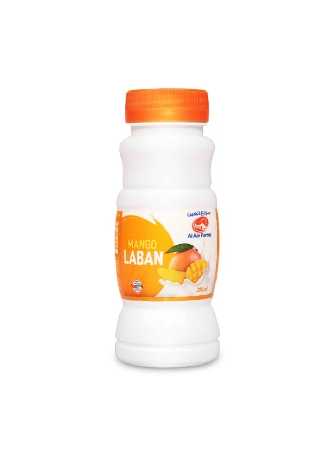 Al Ain Flavoured Laban, Mango - 200ml, UAE