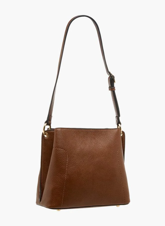 فلورا بيلا من شو إكسبرس حقيبة كتف صلبة بحزام قابل للتعديل