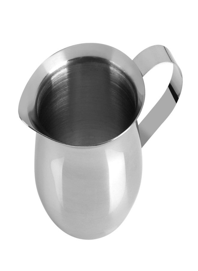 RBSD Frothing Cup, Silver Stainless Steel Coffee Tools Cup Frothing Pitcher, for Espresso for Latte Art Juices Batter Mixes(90ml / 3oz) - Image 3