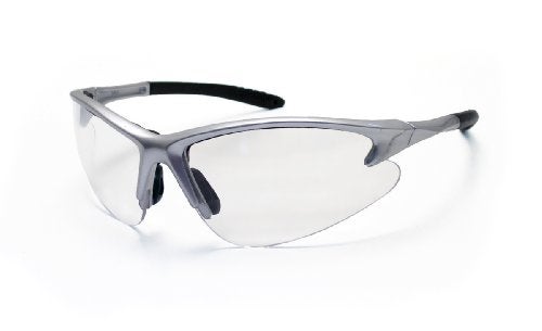 SAS DB2 Safety Glasses - Silver Frame - Clear Lens - Polybag - Image 5