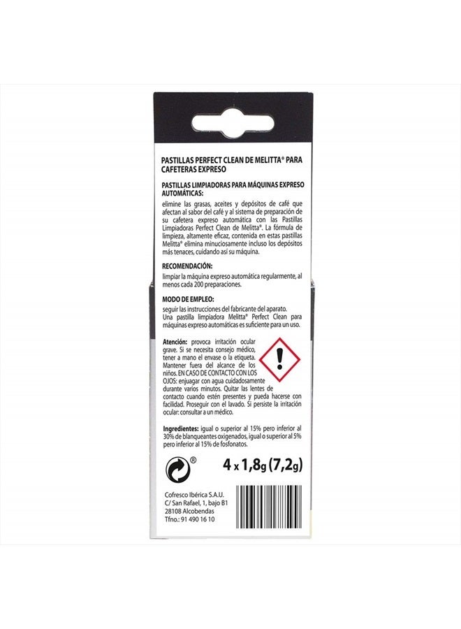 Melitta Cleaning Tablets for Capsule-Based or Filter Coffee Machines - 4 x 1.8g  - Image 4