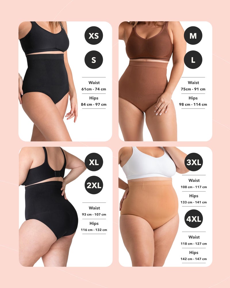 SHAPERMINT Shapewear Tummy Control Panty - Shapewear for Women, Body Shaper Tummy Control Underwear for Women, Plus Size - Image 4