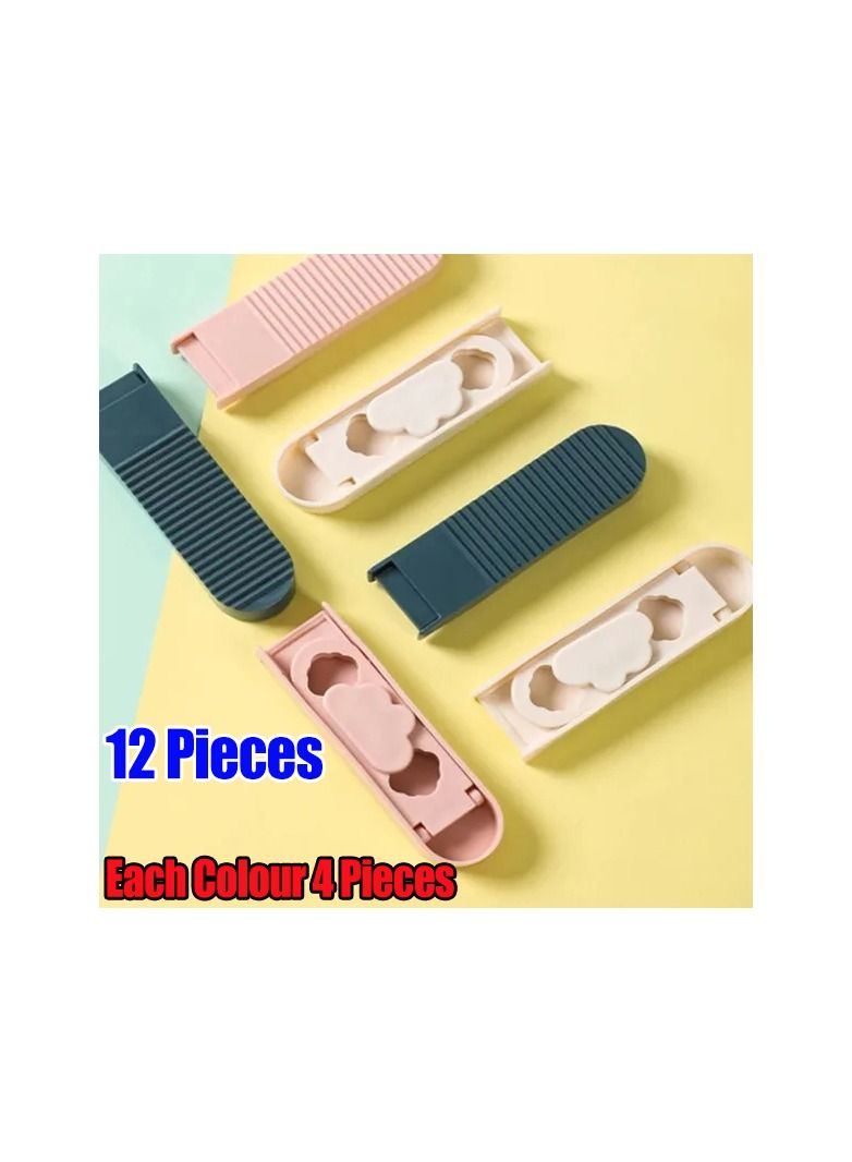 12-Pieces Non-slip Quilt Blanket Clip,Blankets Cover Unlock Fastener Clip Holder,Bed Sheet Holder Gripper - Image 5