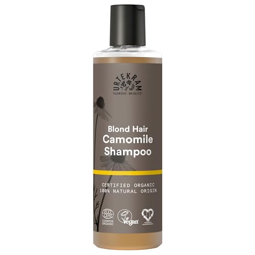 URTEKRAM Blonde Hair Camomile Shampoo, 250 ML - Image 1