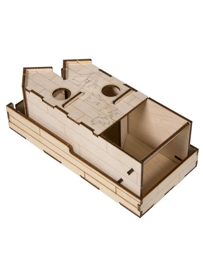 The Broken Token Mini Birdhouse Dice Tower - Wooden Dice Tower - Image 2