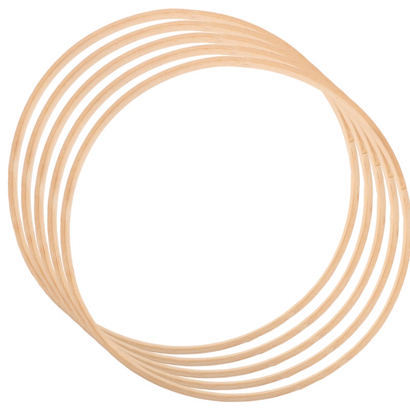 5pcs 26cm Diameter Round DIY Craft Tools with - Image 1