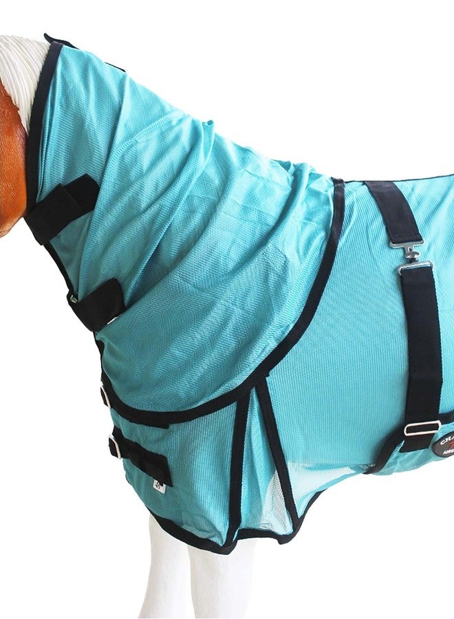 تشالنجر ملاءة صيفية صغيرة للفطام (54 بوصة) للحمار أو المهر أو الحصان (51811B) - Image 2