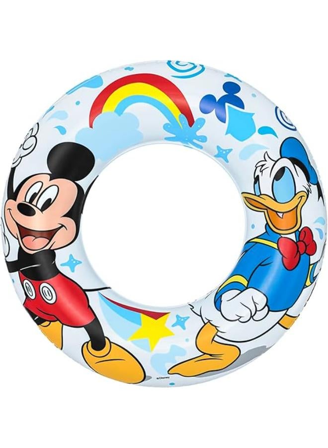Bestway Disney Swim Ring - Mickey Mouse and Friends Swim Tube - 56cm - Perfect for Ages 3-6 - Image 2