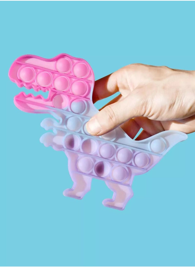 Generic Dinosaur Shaped Push Pop Bubble  - Image 1
