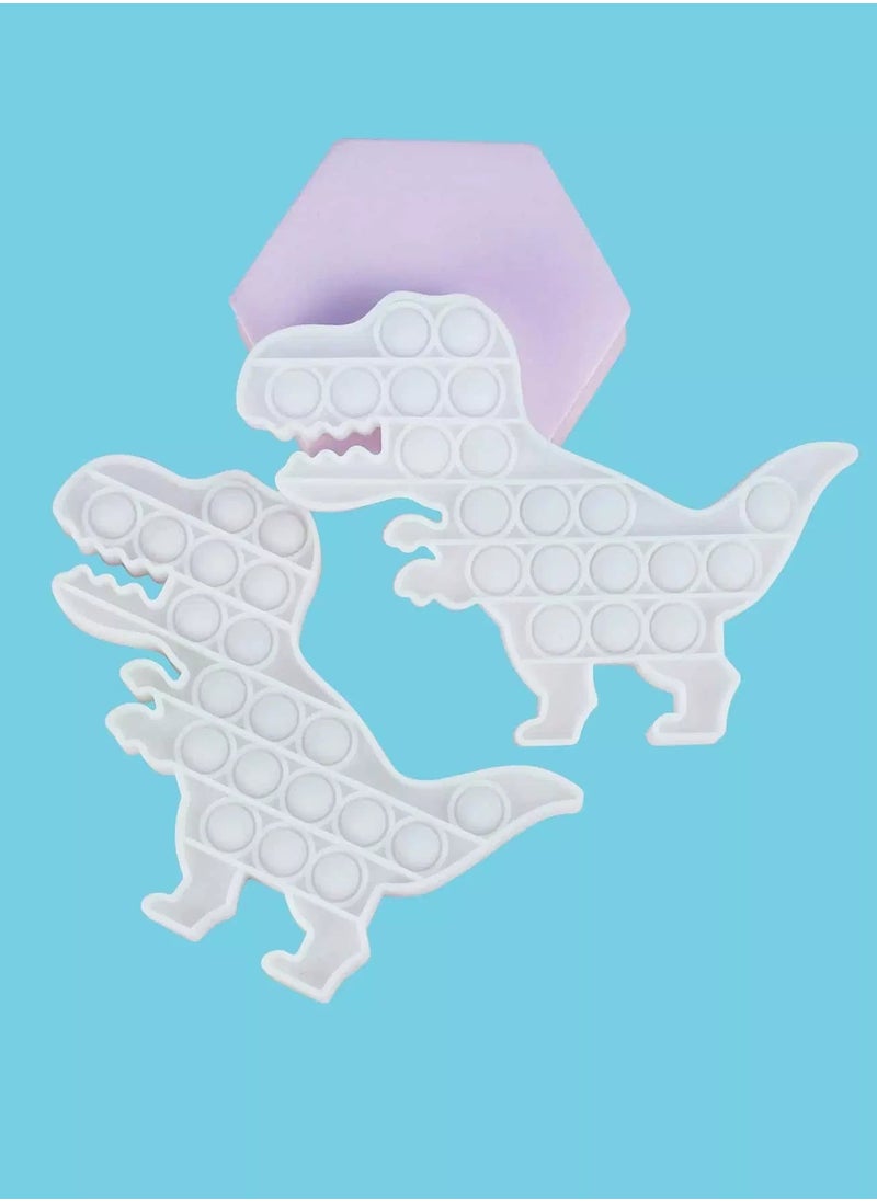 Generic Dinosaur Shaped Push Pop Bubble  - Image 3