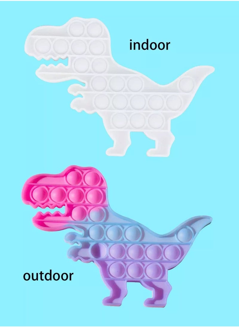 Generic Dinosaur Shaped Push Pop Bubble  - Image 2