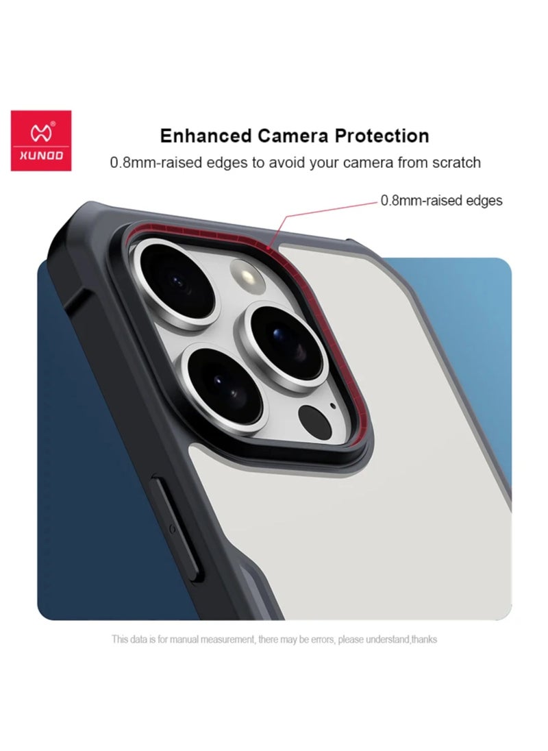 XUNDD - All-Inclusive Protection Case for iPhone 16 Pro – Shockproof, Anti-Fall, Four-Corner Shock Absorption, Scratch-Resistant Camera & Screen Protection, Precise Fit with Independent Buttons - Image 1