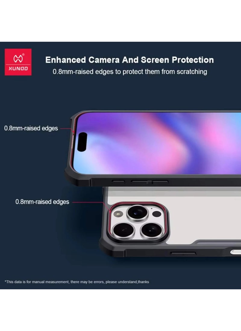 XUNDD - All-Inclusive Protection Case for iPhone 16 Pro – Shockproof, Anti-Fall, Four-Corner Shock Absorption, Scratch-Resistant Camera & Screen Protection, Precise Fit with Independent Buttons - Image 1