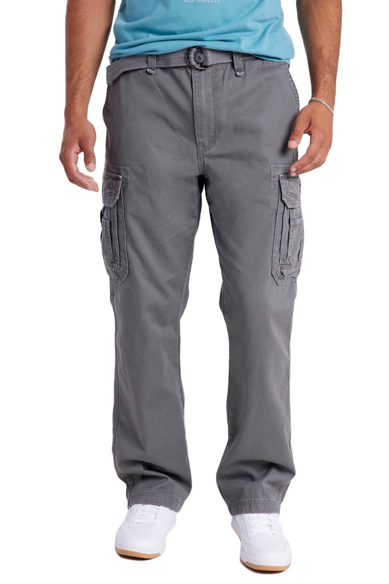 UNIONBAY mens Survivor Iv Relaxed Fit Cargo - Reg and Big Tall Sizes Casual Pants, Grey Goose, 44W x 32L US - Image 2