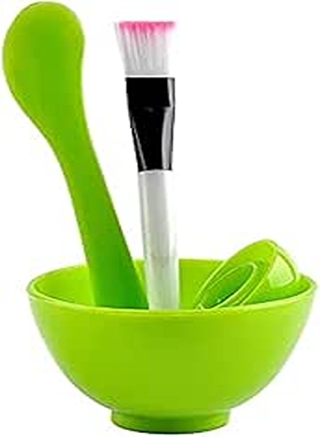 Generic 4 in 1 DIY Beauty Homemade Face Mask Bowl (Green) 