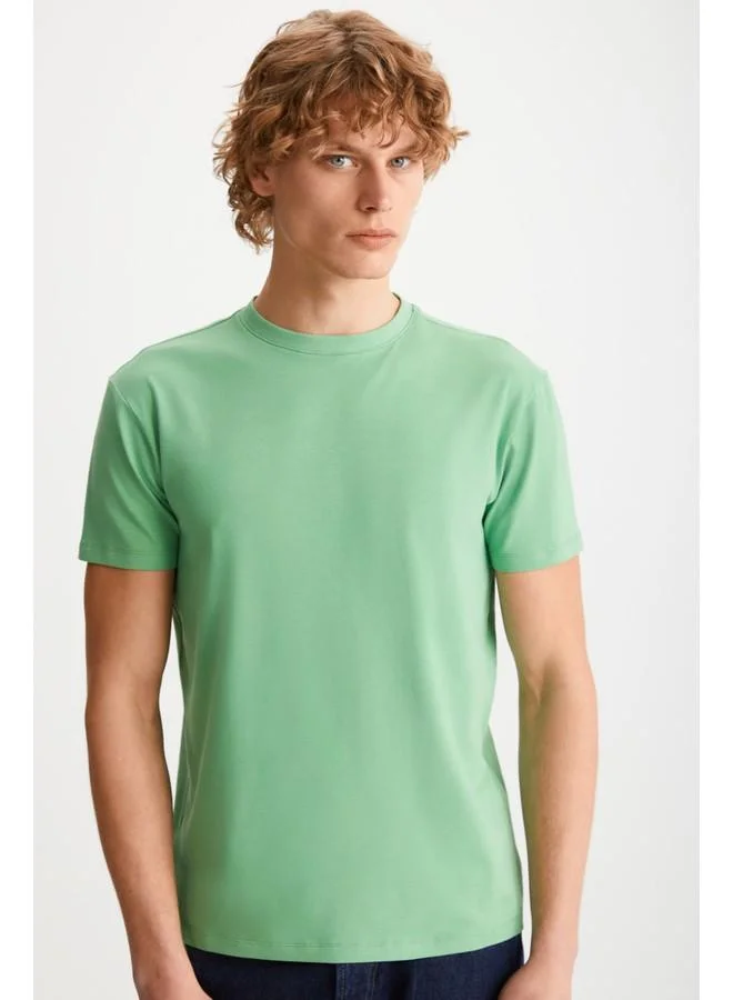 GRIMELANGE Grimelange Tiago Men's Green T-Shirt