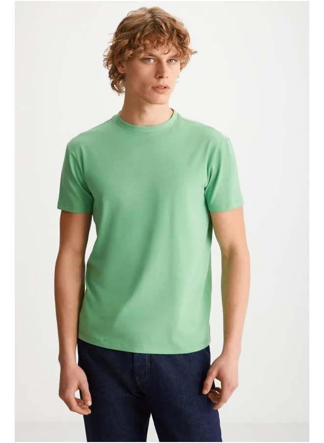 جريميلانج Grimelange Tiago Men's Green T-Shirt
