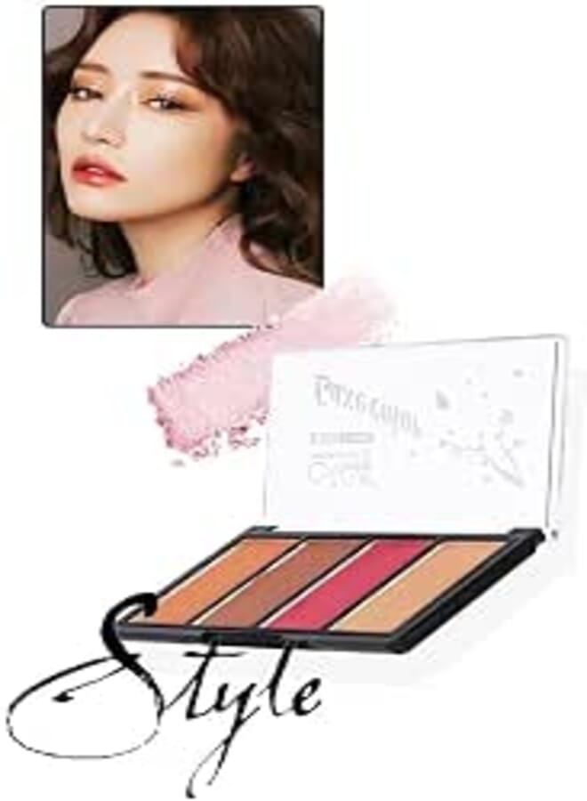M.N menow Luxe Color Blush Palette 4 Color No:B714