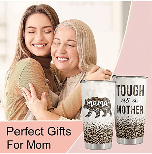 Macorner Mothers Day, Birthday Gifts for Mom Nana From Daughter Son - Christmas Gifts For Women Grandma - Stainless Steel Bear Tumbler 20oz - Image 2