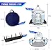 GeerWest Kids Ball Pit for Play Tent 3PC Rocket Ship Baby Gifts Spaceship Tents and Crawl Tunnel for Toddlers Astronaut Pop Up Playhouse Toys for Indoor Outdoor Games White - Image 2