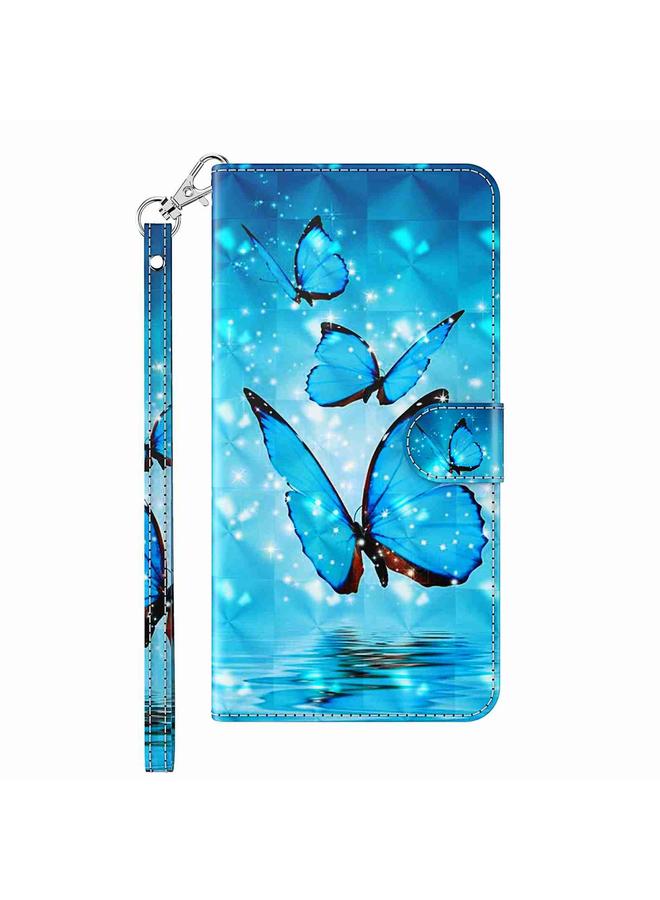 S-TOP Case For Samsung Galaxy S24 5G 3D Painting Pattern Flip Leather Phone Case - Image 2