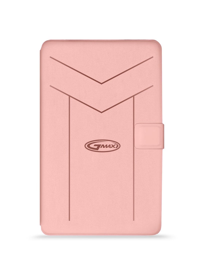 GMAX غطاء فليب ذكي من جلد PU الفاخر مع خاصية النوم التلقائي والإيقاظ لجهاز Honor Pad X8a بحجم 11 بوصة 2024 - وردي ذهبي - Image 2