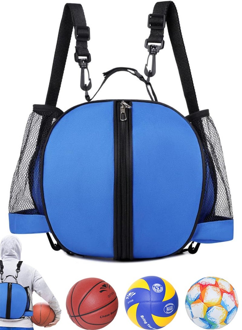 QUTOOB Sports Balls Backpack Sports Gear Bag For Carrying Basketballs Footballs Volleyballs, Adjustable Shoulder Straps, 2 Side Pockets, Basketball Bag Football Bag - Ideal for Sports Teams, Players, Coaches - Image 1