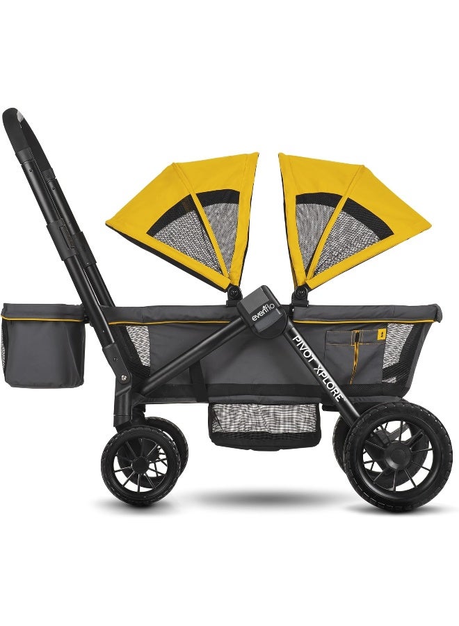 Evenflo Pivot Xplore All-Terrain Stroller Wagon - Image 2