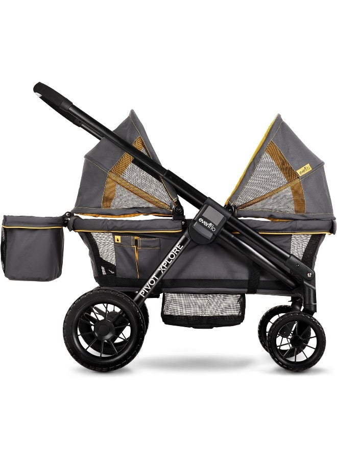 Evenflo Pivot Xplore All-Terrain Stroller Wagon - Image 1