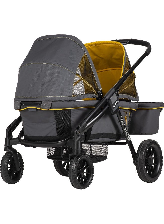 Evenflo Pivot Xplore All-Terrain Stroller Wagon - Image 4