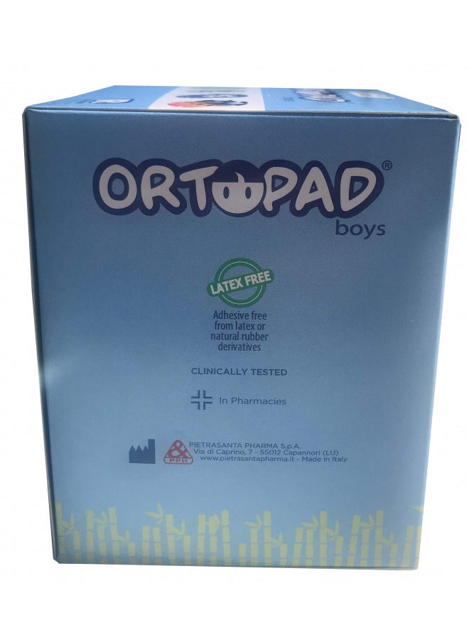 Ortopad Ortopad® Bamboo Boys Eye Patches, 50/Box (Regular Size, 4+ yrs) Racing Flames Pack  - Image 2