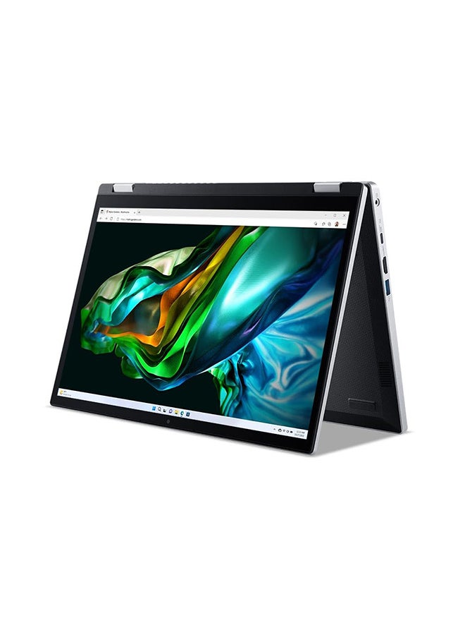 Acer Aspire 3 A314 Notebook With AMD Ryzen 7-5700U Octa Core Upto 4.30GHz/16Gb DDR4 Ram/512Gb Ssd Storage/AMD Radeon Graphics/14" WUXGA IPS SlimBezel Display/Win 11 English/Arabic Pure Silver English/Arabic Pure Silver - Image 5