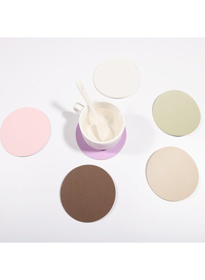 Mouse Pad, High-quality Textured Square Mouse Pad 250*300mm and Coaster 100*100mm, Stitched Edge Anti-slip Waterproof Rubber, Cute and Beautiful Computer Mat, suitable for Office Gaming Laptop use for women and children, in pink. - Image 4